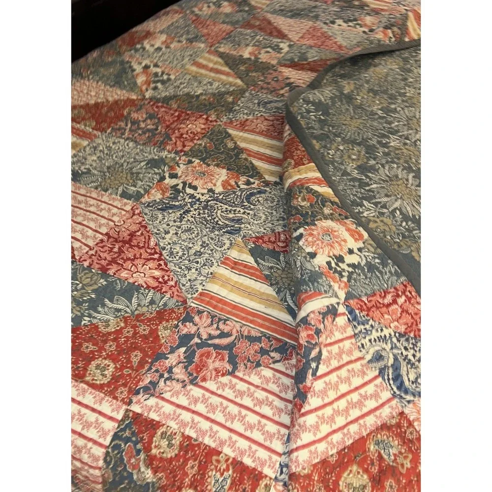 Pottery Barn Patchwork Quilt King